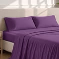 thumbnail image 3 of Bare Home Pillowcase Set - Premium 1800 Collection - Double Brushed - Ultra Soft - King Size, Plum, 2 Count, 3 of 8