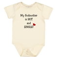 thumbnail image 3 of Inktastic Single Godmother Boys or Girls Baby Bodysuit, 3 of 5