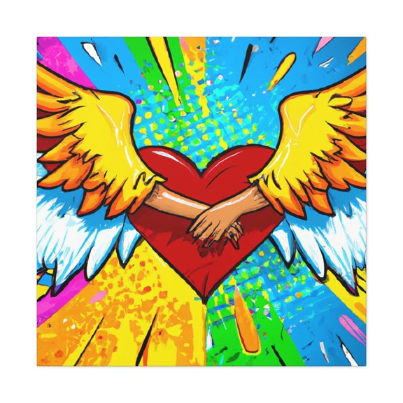 Lovely Angel Wings - Canvas