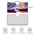 thumbnail image 4 of BLEACH Parasol para Parabrisas Delantero Protector Plegable, Visera Solar para Auto Bloquea Rayos UV Mantiene tu Vehículo Fresco 130cm*70cm, 4 of 6