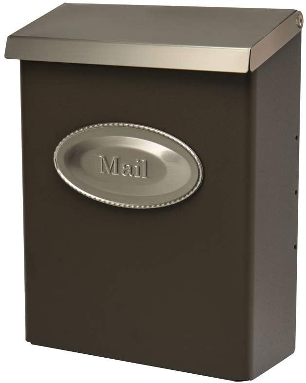 Gibraltar Mailboxes Designer Locking Medium Capacity Galvanized Steel