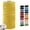 Yellow, variant on Yellow 3mm Macrame Cord, 110 Yards Natural Cotton Cord, Macrame Rope Yarn for DIY Crafts, Wall Hangers, Plant Holders, Knitting, Wedding Decor (1 Roll)