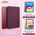 thumbnail image 3 of Funda CoBak para iPad 11.ª generación, 11 pulgadas, 2025 y 10.ª generación, 10.9 pulgadas, 3 of 9
