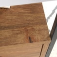 thumbnail image 6 of Bellamy Studios Row Modern L-Shaped Desk with Storage, Sindoori Mango Finish, 6 of 12