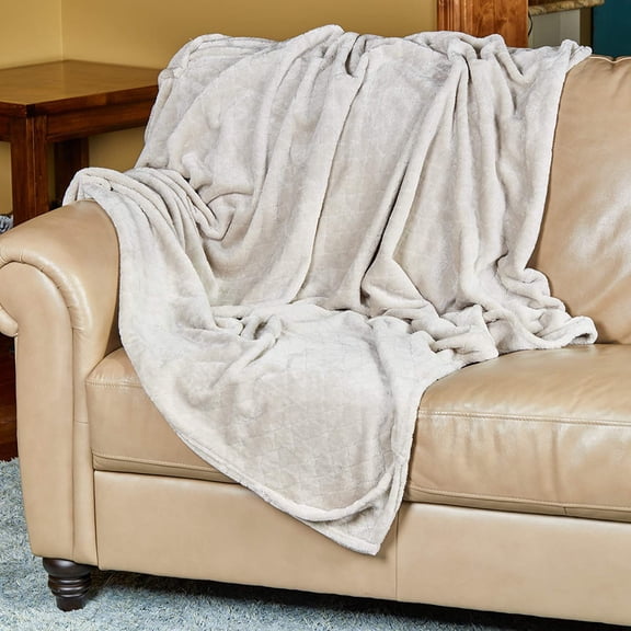 Outrageously Soft Convertible Cozee Blanket and Pillow - 2 in 1 Throw and Pillow - 60 x 70 Inches - Ivory