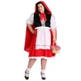 thumbnail image 3 of Plus Size Little Red Riding Hood Costume, 3 of 3
