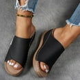 thumbnail image 5 of Dakaela Orthopedic Wedge Sandals for Women 2025 Breathable Summer Platform Slip on Walking Slippers, 5 of 9