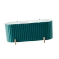 thumbnail image 4 of Soporte de Almacenamiento Cosmético Shamjiam Verde con Tapa Transparente, 4 of 9