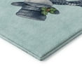 thumbnail image 3 of Addison Rugs Mayfield Premium Machine Washable Transitional Holiday Snowman Sky Rectangle Rug, 1'8" x 2'6", 3 of 6