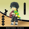 thumbnail image 4 of Juguete de construcción MACTANO Anime Demon Slayer Giyuu Tomioka, 4 of 7