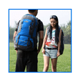 thumbnail image 4 of Mochila Deportiva Mochila De Viaje Bolsa De Senderismo Azul, 4 of 5