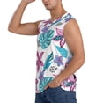 thumbnail image 3 of Picia Hawaiian Style mens Cotton Tank Undershirts , Moisture-wicking Ribbed Tanks, Lightweight Cotton Tank Undershirts-Medium, 3 of 8
