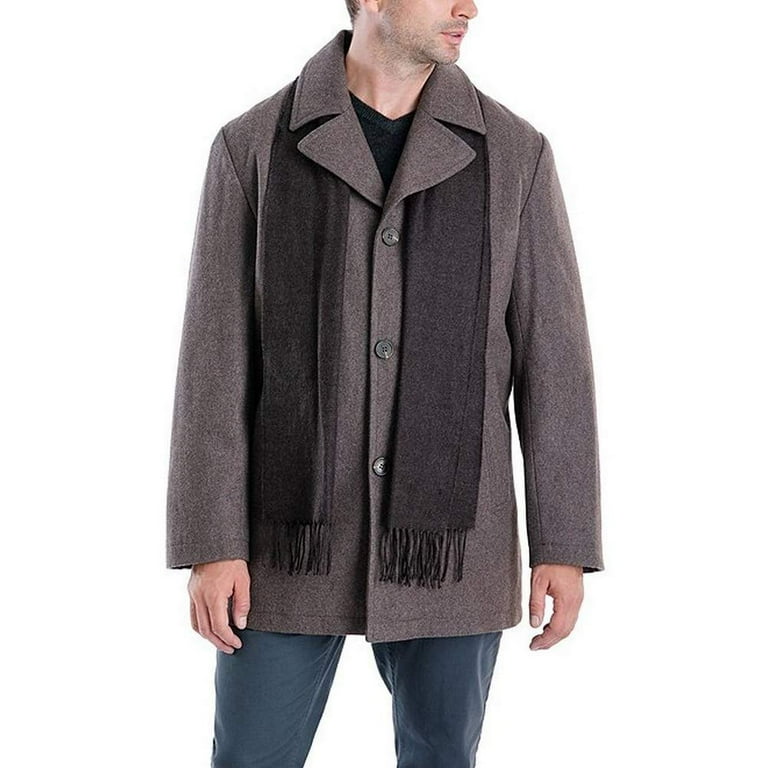 Michael kors wool blend scarf coat new arrivals