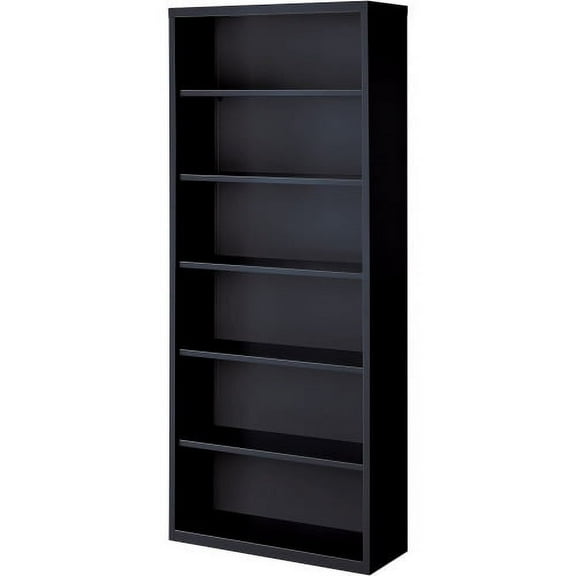 Lorell, LLR41294, Fortress Series Bookcases, 1 Each, Black
