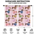 thumbnail image 2 of Blackout Kids Curtains,Colorful Funny Dachshund Childrens Insulated Curtains Set Of 2,Bedroom Essentials,Toddler Room Decor 52"x84"(132x213cm), 2 of 4