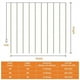 thumbnail image 4 of Guirnalda de luces LED de 3 x 2/3 x 1/3 x 3 m para bodas, fiestas, exteriores, hogar, decoración de cortinas de calle, 300 LED, 4 of 5