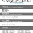 thumbnail image 2 of Tablero De Lucha Pico Pico Fighting Board Picoboot Keyboard Converter para PS3 Switch (placa + línea), 2 of 8