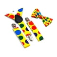 thumbnail image 3 of lionlar Adjustable Suspender Set Dot Suspender Bow for Choir Parties Carnival, 3 of 9