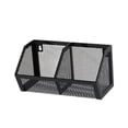 thumbnail image 3 of QSTDGVPW Hanging Basket Garlic Keeper Kitchen Organizer for Pantry Restaurant Bedroom Black 2 Grid, 3 of 9
