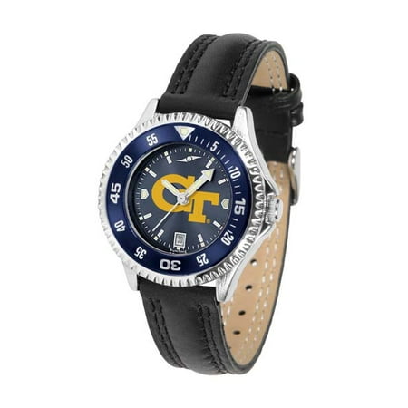 Team Color Competitor Watch - Georgia Tech Women's Competitor AnoChrome - Color Bezel Watch
