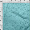 thumbnail image 3 of oneOone Cotton Jersey Aqua Blue Fabric Ice Cream & Cupcakes Sewing Material Print Fabric By The Yard 58 Inch Wide, 3 of 5
