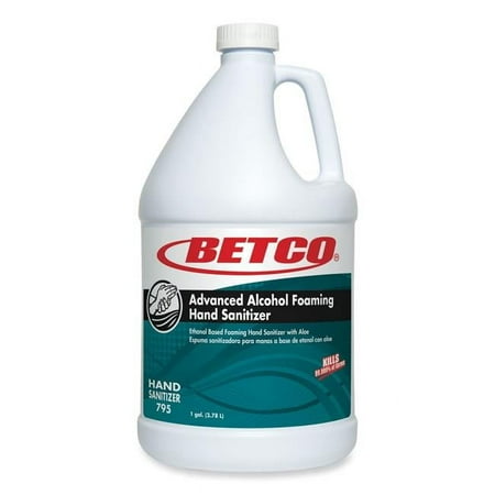 Betco BET7950400CT Clario Advanced Alcohol Foaming Sanitizer Pack of 4