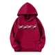 thumbnail image 4 of WILLBEST Sudadera Deportiva de Manga Larga con Estampado Del Alfabeto Navideño, Bolsillo con Cordón Ajustable y Estilo Oversize para Mujer Chica​​, 4 of 4