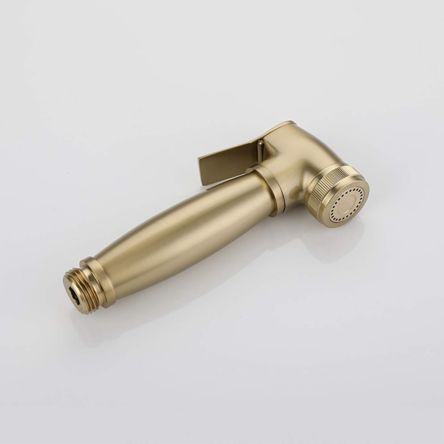 Bidet Faucet Shattaf, Brushed Solid Brass Toilet Bidet Sprayer Set, Hot and Cold Hygienic Bidet Tap,15cm Hole Distance