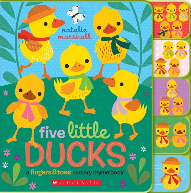 Raffi Songs to Read Five Little Ducks Board Book with Springtime