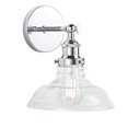 thumbnail image 3 of Linea di Liara Lucera Farmhouse Chrome Wall Sconce Wall Lighting Fixture Vanity Wall Sconce Lights Bathroom Sconces Wall Lights for Hallway, Bulb Included, UL Listed, 3 of 6