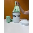thumbnail image 3 of BioBag (Made In USA) The Original Compostable Food Scrap Bags, 100% Compostable Certified (1.2 Gallon With Drawstring/80 Count), 3 of 7