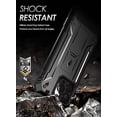 thumbnail image 2 of Poetic Revolution Case for iPhone 14 Pro Max, Heavy Duty Full Body Cover with Kickstand, Black, 2 of 6