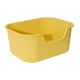 thumbnail image 5 of Caja de arena abierta Yinane Inodoro Portátil para gatos A Prueba de Salpicaduras amarillo, 5 of 8