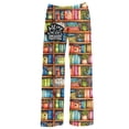 thumbnail image 2 of Collections Etc Just One More Chapter Book Lover Drawstring Waist Lounge Pants, 2 of 4