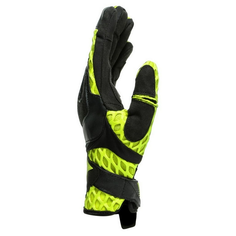 Dainese Air-Maze Black Yellow Gloves size Medium - Walmart.com