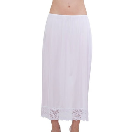 Under Moments - Women's Maxi, Half Slip Vintage Style 32 with All ...