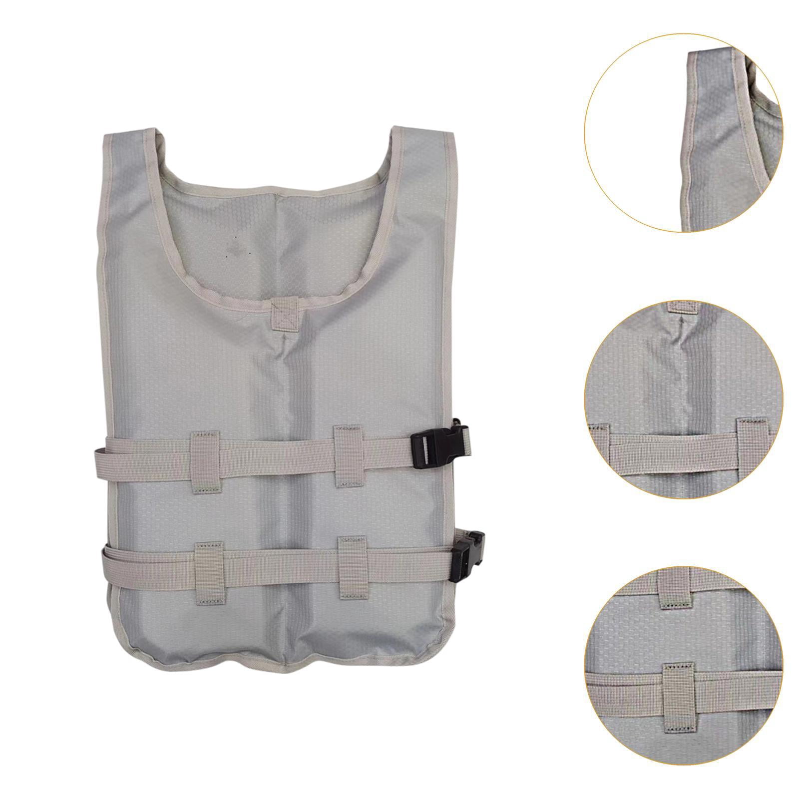 harayaa Survival Suit Breathable Swim Vest for Surfing Kayaking Canoeing Gray