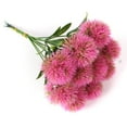 thumbnail image 3 of Washranp 10Pcs Artificial Dandelion Flowers,Faux Silk Flower Plants Bouquet for Home Wedding Decor, 3 of 5