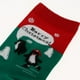 thumbnail image 5 of Calcetines Tobilleros Navideños de Calcetines Divertidos de de Santa para Mujer Verde, 5 of 9