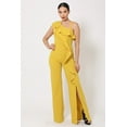 thumbnail image 2 of One Shoulder Ruffle Jumpsuit L, 2 of 6