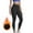 Black, variant on Straight Leg Yoga Pants for Women Long Solid Color Hip Lift Fitness High Waist Elastic Exercise Yoga Pants