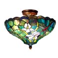 thumbnail image 1 of Dale Tiffany Savannah Flush-Mount Light, 1 of 4