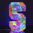 thumbnail image 1 of zanvin Holiday Gadgets Valentine's Day Creative LED Luminous Alphabet Numbers Festivals Decorative Lights Friendship Gift On Clearance, 1 of 3