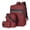 Red, variant on Fashion Three-piece Backpack Backpack Male Business Usb Charging Laptop Bag High-capacity Students Bag