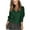 Contrast Lace V-Neck/Solid/Green, variant on Ichuanyi Solid High Neck Sweaters for Women's Casual Long Sleeve Knit Pullover Jumper Tops Basic Turtleneck Sweater