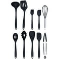 thumbnail image 2 of Kitchenware, Cooking Tool Elegant Color Food Grade 10Pcs/Set Kitchen Supplies Silicone   For Kitchen Baking Black,Gray,Red,Colorful, 2 of 8