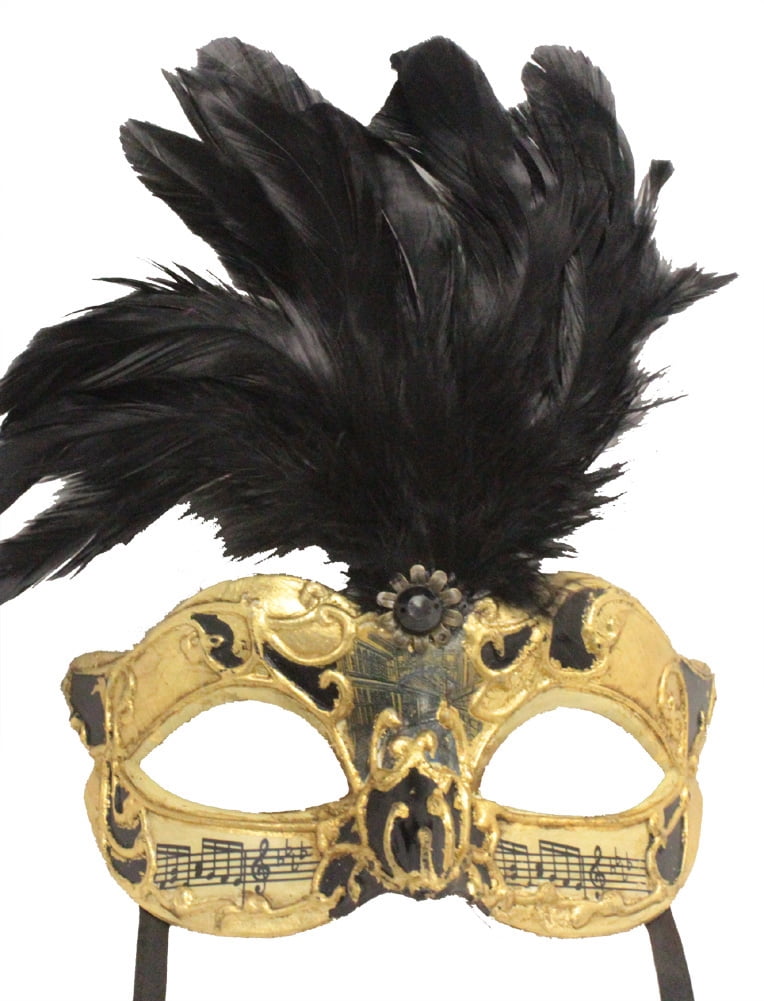 FEATHERED BIRD MASK - Venetian Party Masks - MASQUERADE - Walmart.com