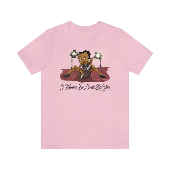 Popstar Betty Boop - "I Wanna Be Loved By You" Tee