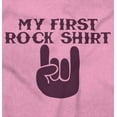 thumbnail image 2 of My First Rock Outfit Romper Boys or Girls Infant Baby Brisco Brands 12M, 2 of 7
