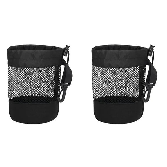 2X Golf Ball Storage Bag Mesh with Drawstring Net Fabric
